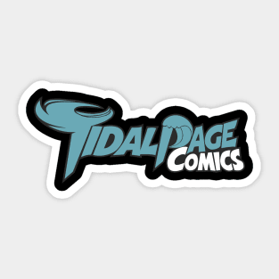 Tidal Page Comics logo Sticker